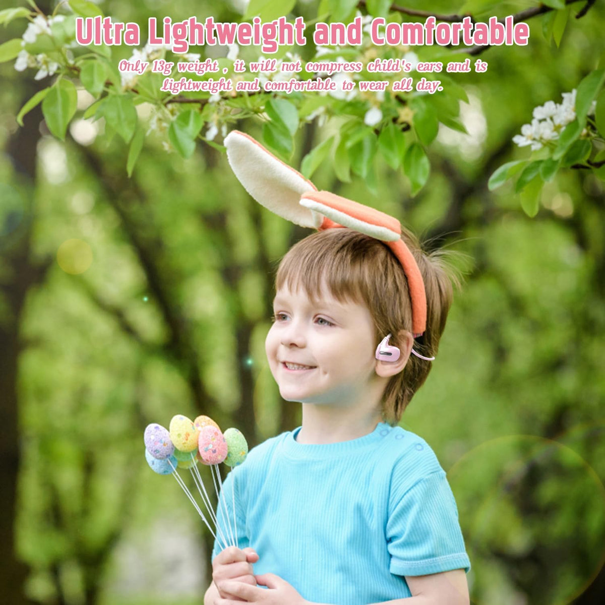 Kids Headphones, Open Ear Headphones, Bluetooth 5.3 B605