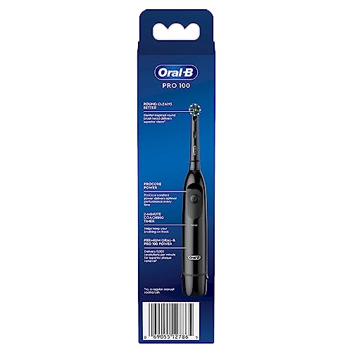 Black Battery Powered Electric Toothbrush S4097