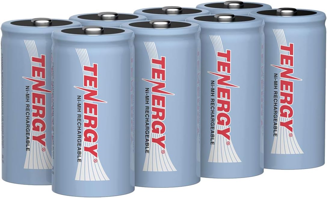 C Size 1.2V 5000mAh NiMH Rechargeable Battery 48 Pack A585020