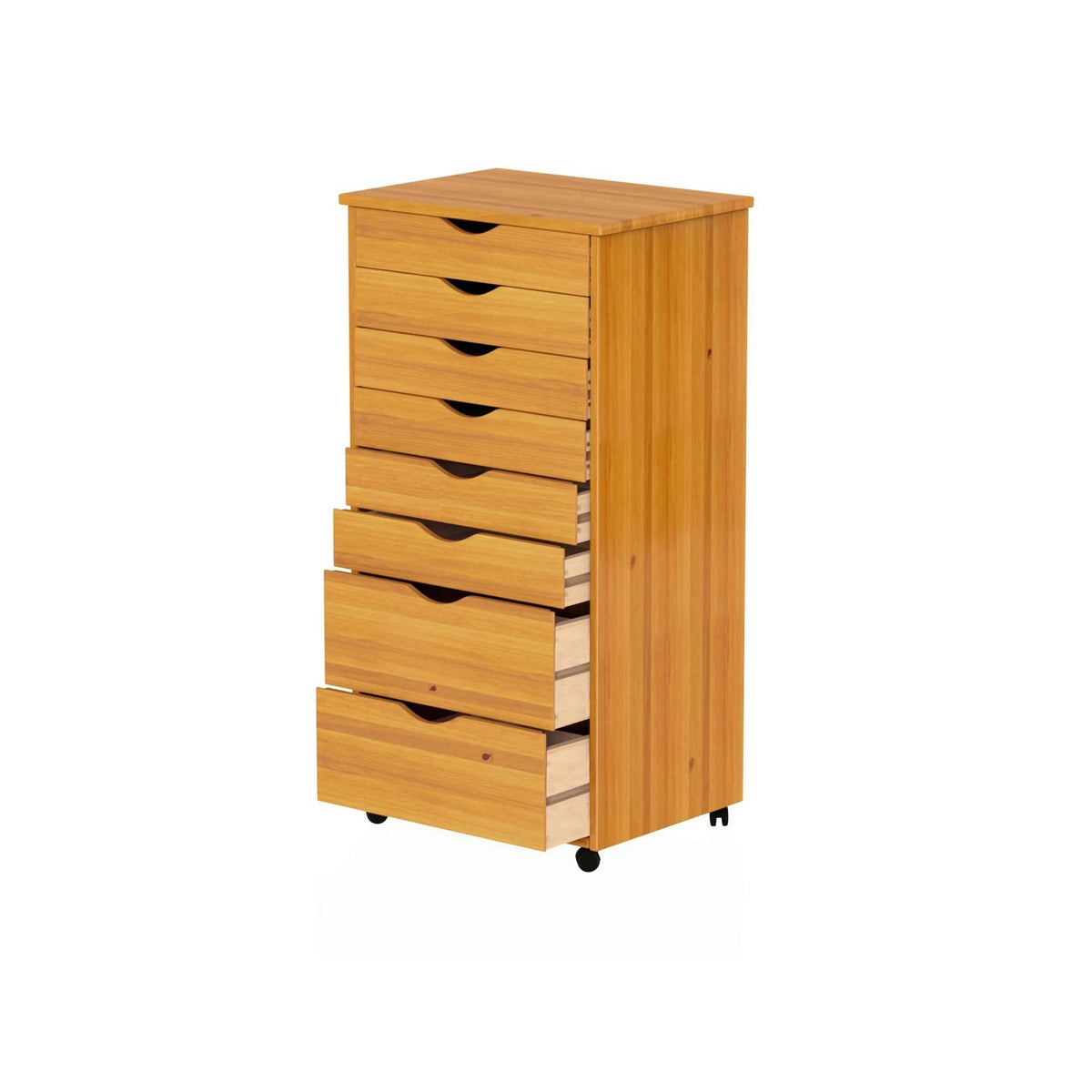 6+2 Drawer Wide Roll Cart G1710