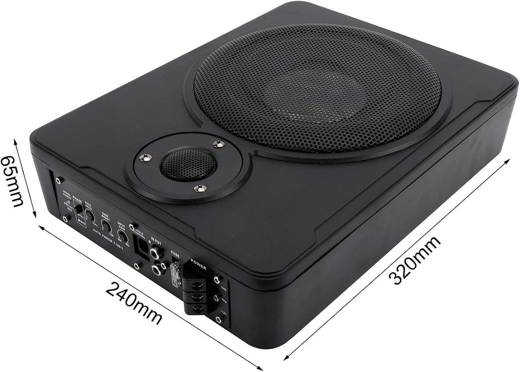600w Car/Truck Audio Slim Under-Seat Powered Subwoofer Q255