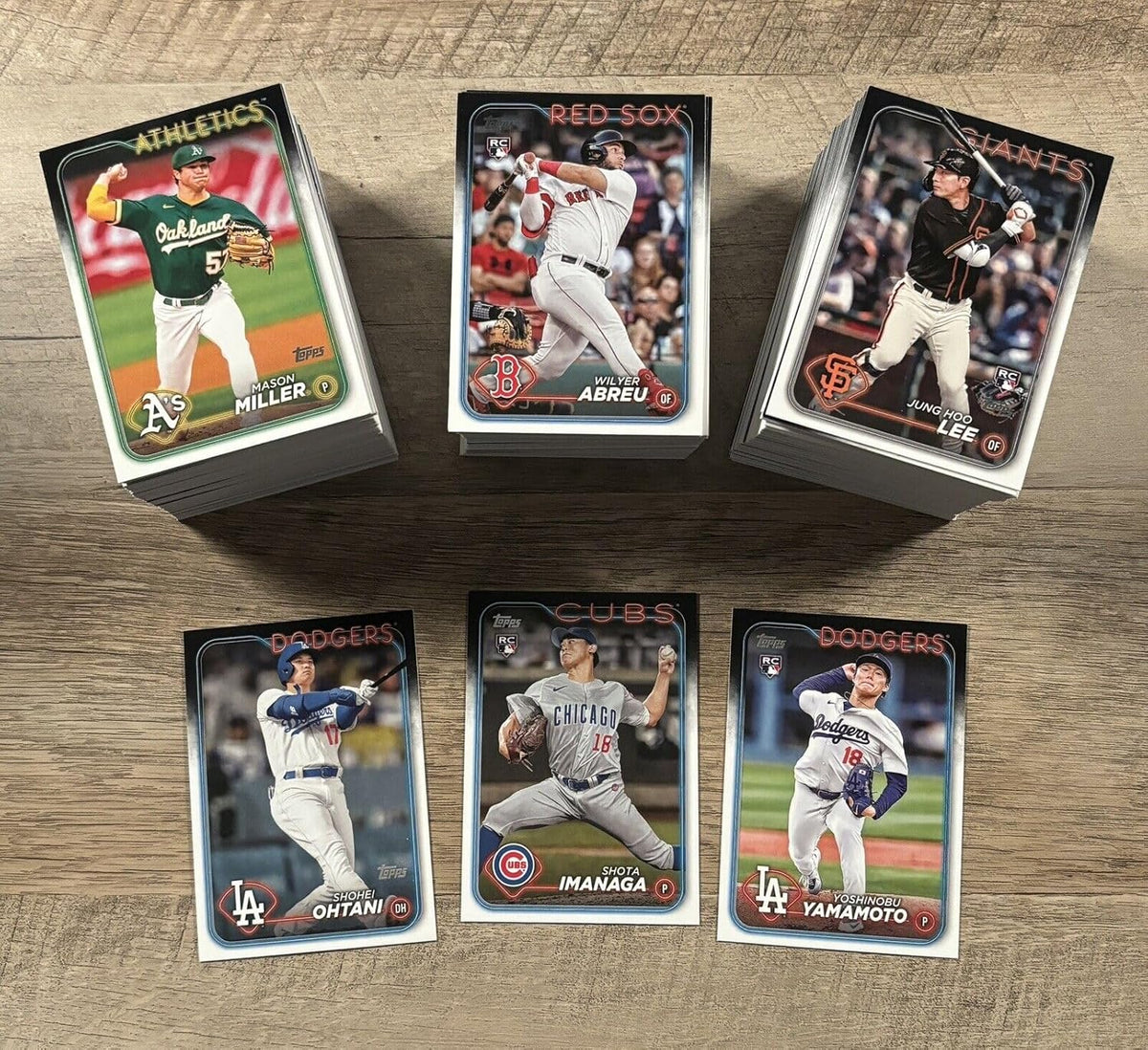 2024 Topps Baseball Card Complete Series 2 Set 351-700 Cards U27557