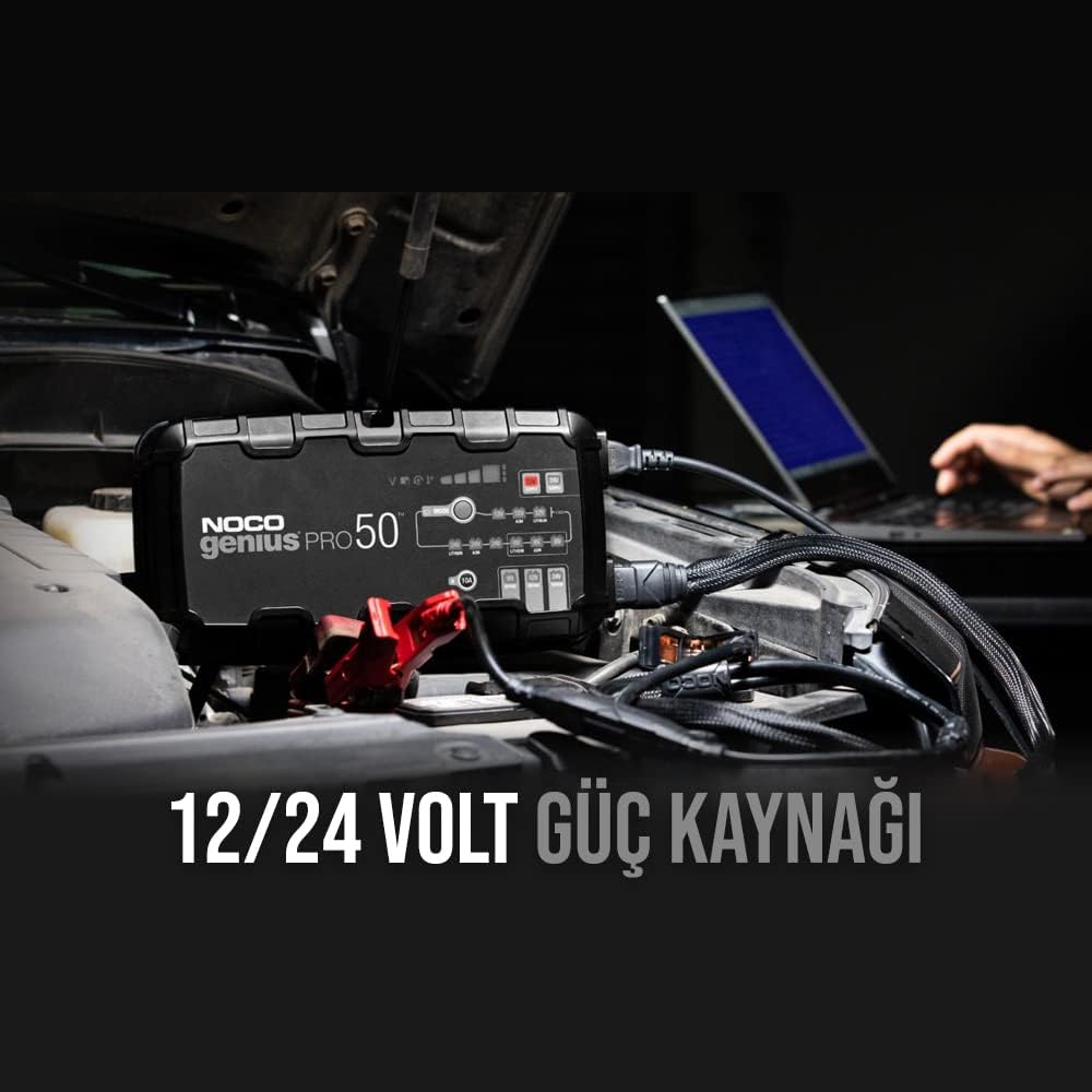 50-Amp 6V 12V 24V Battery Charger D91056