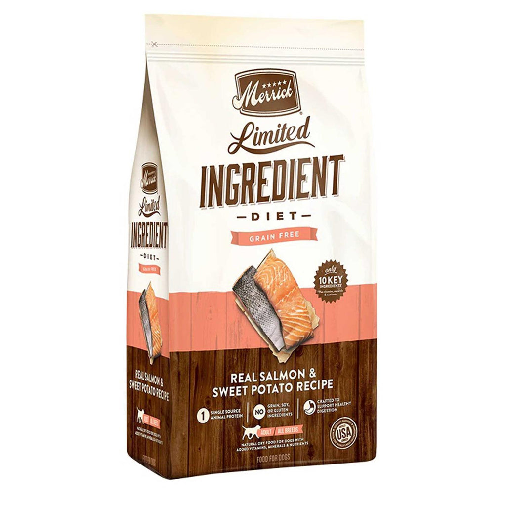 Limited Ingredient Diet Grain Free Real Salmon Sweet Potato Recipe Dry Dog Food W69676
