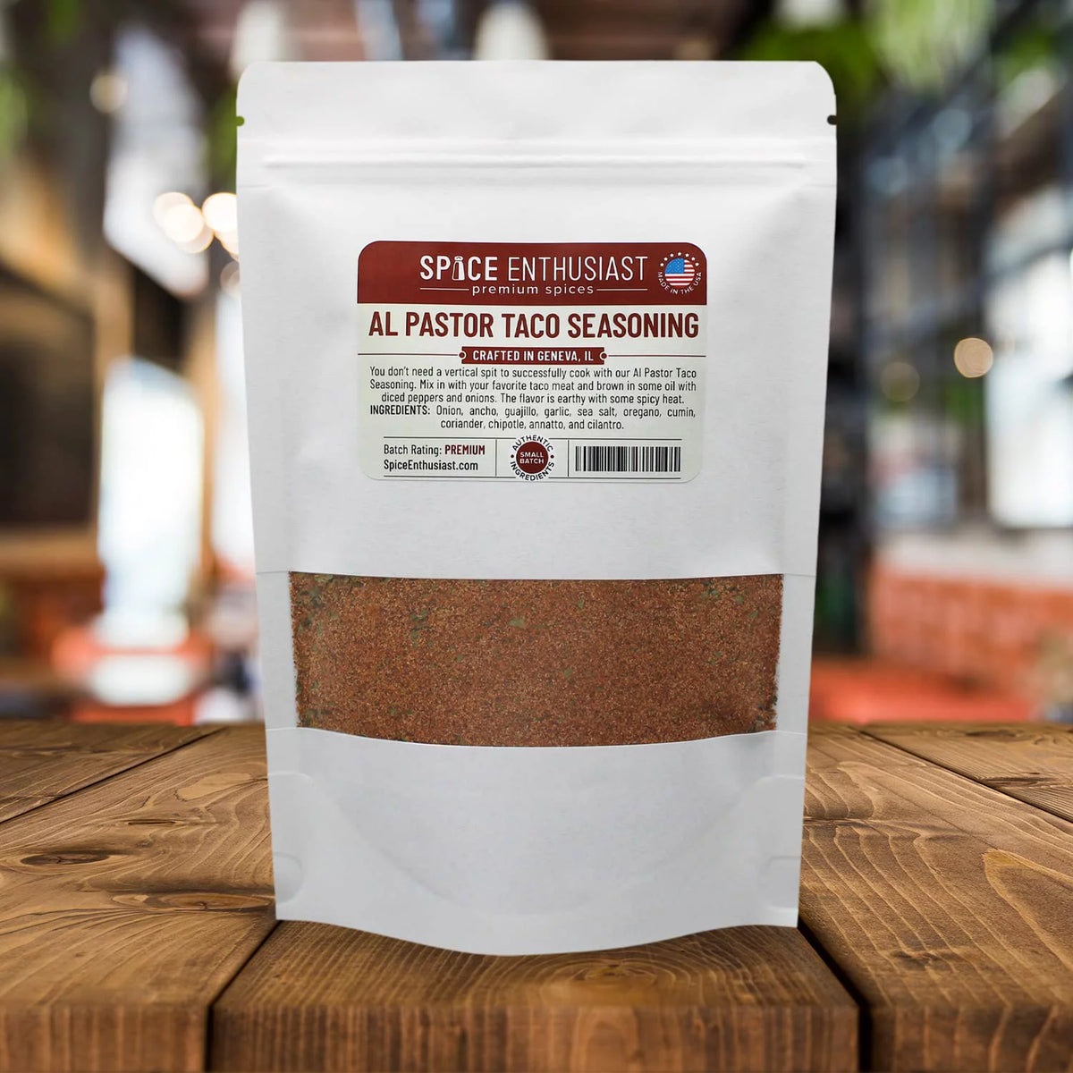 Al Pastor Taco Seasoning 8 Oz D7939