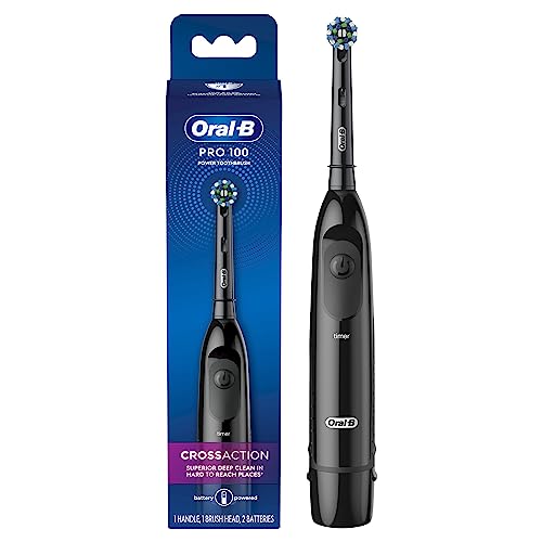 Black Battery Powered Electric Toothbrush S4097