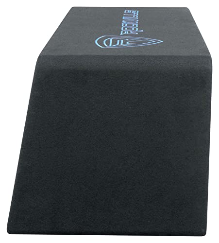 Dual 10" 2400w Car Subwoofers with Vented Sub Enclosure Box, 2 Ohm, Black R254671