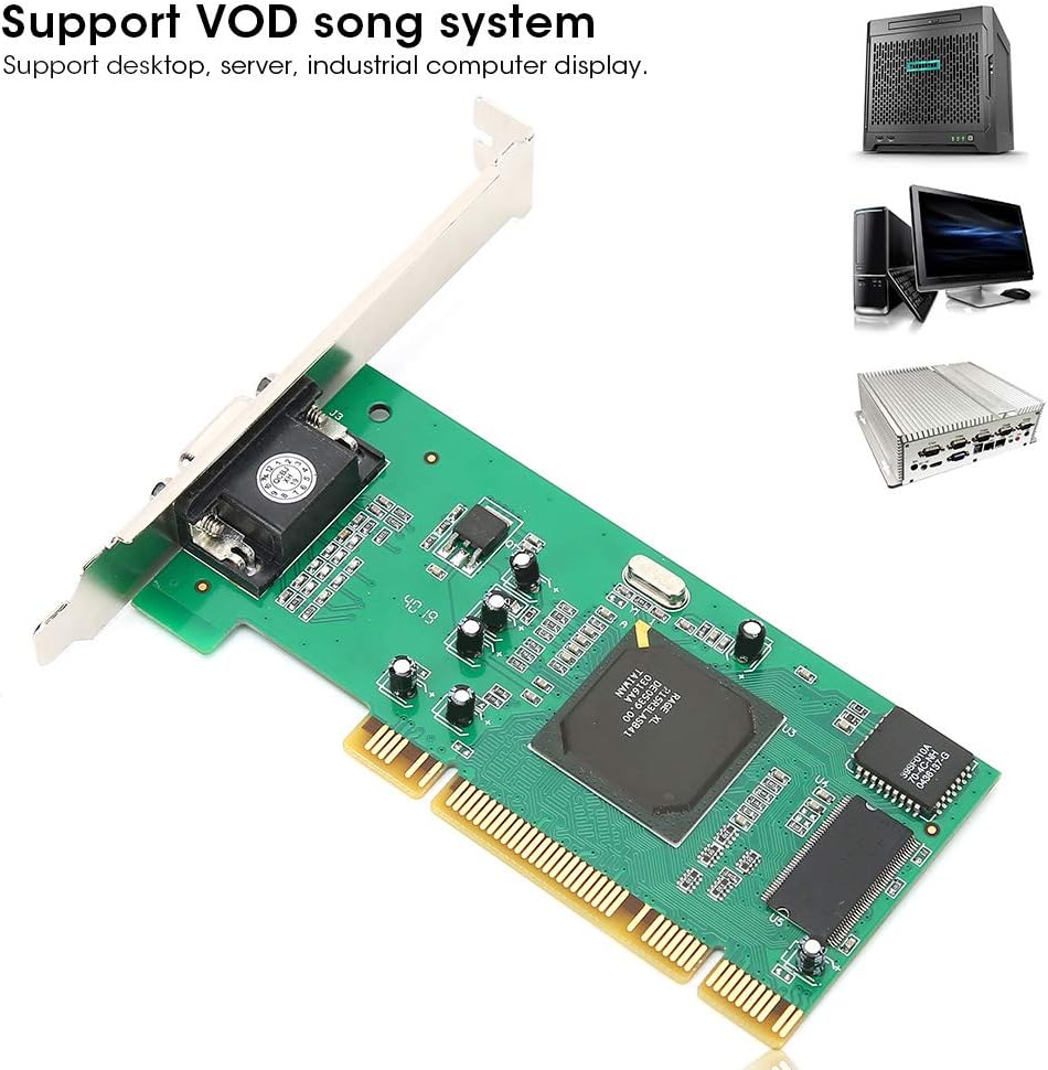 8MB 32Bit VGA PCI Low Profile Graphics Card L706414