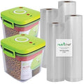 VAC Seal Bags & 2 Medium VAC Canisters I539