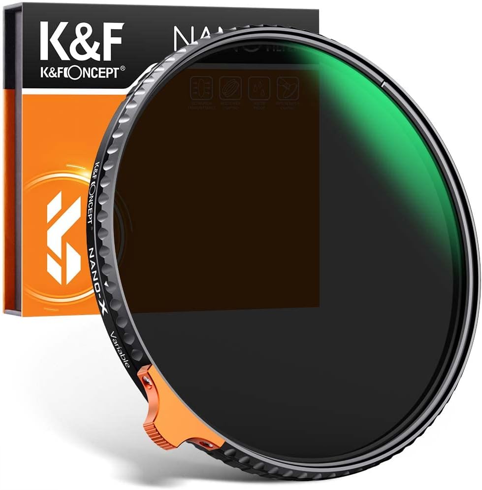 62mm Variable ND Filter ND2-ND400 Adjustable Neutral Density Filter T630528