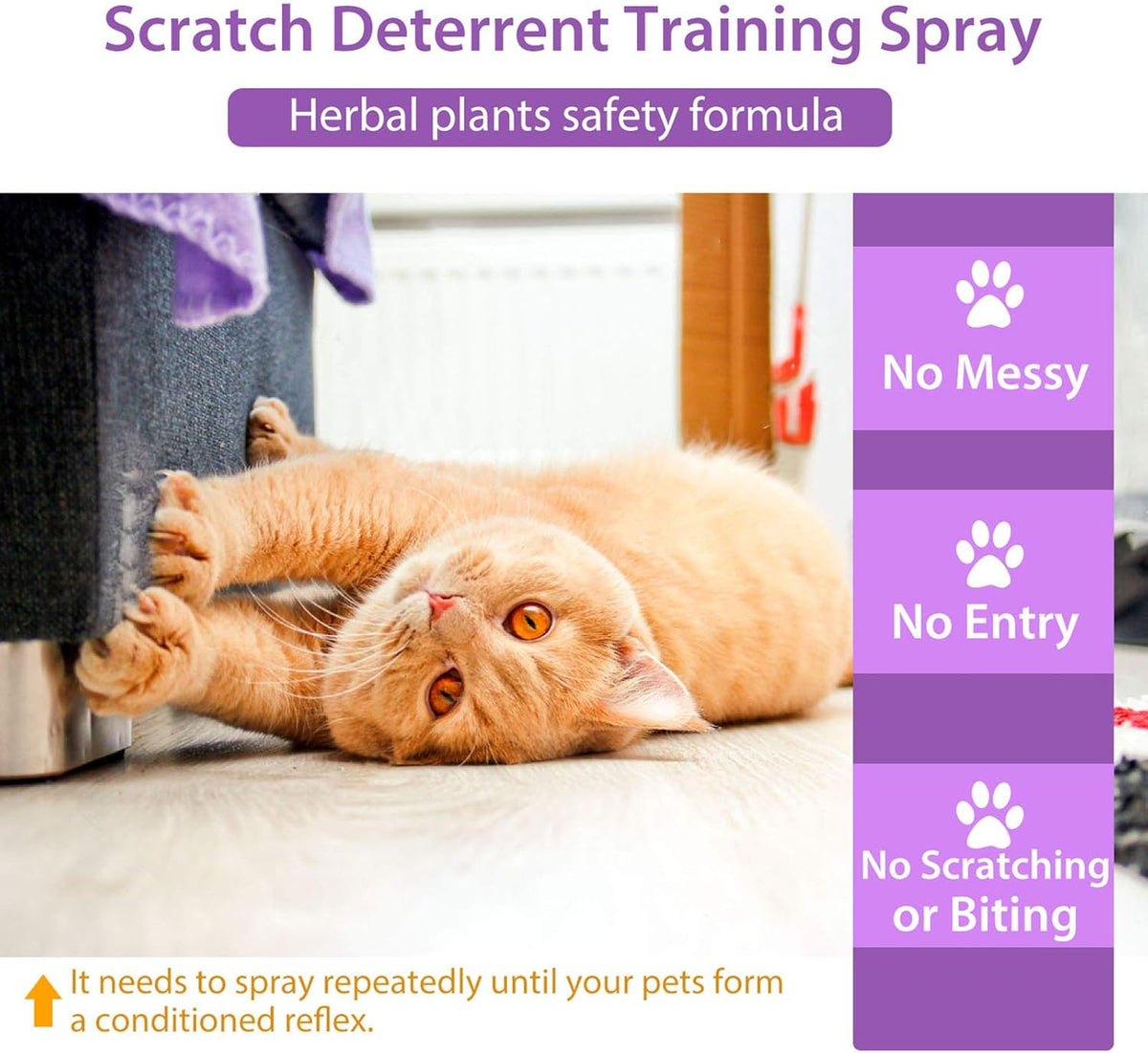 120ML Natural Cat Deterrent Spray V940820