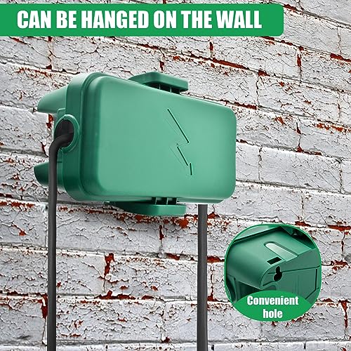 Small Weatherproof Electrical Connection Box (6 x 3.5 x 2.8 inch), Black G8754