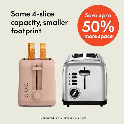 2 Slice Slim Toaster, 900 Watt, Oatmilk C5075