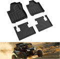 All Weather TPE Floor Mats Black J7794