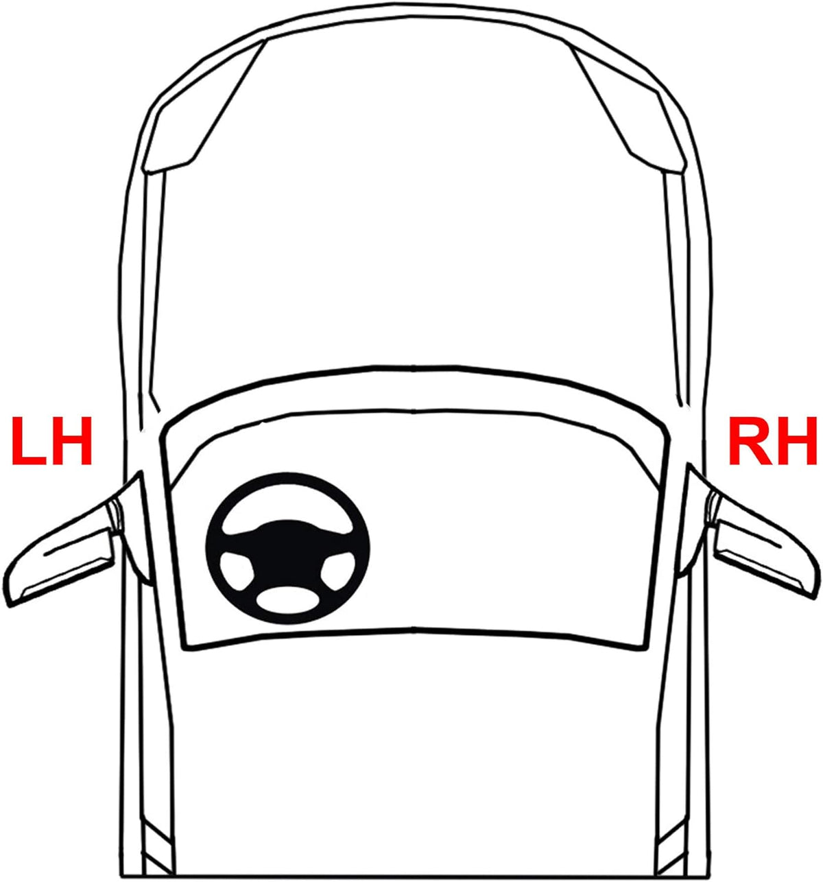 Headlight for Ford Econoline Van Left Halogen O246
