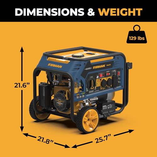4000W Electric Start Portable Generator B87442