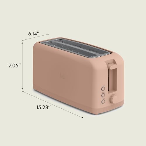 2 Slice Slim Toaster, 900 Watt, Oatmilk C5075
