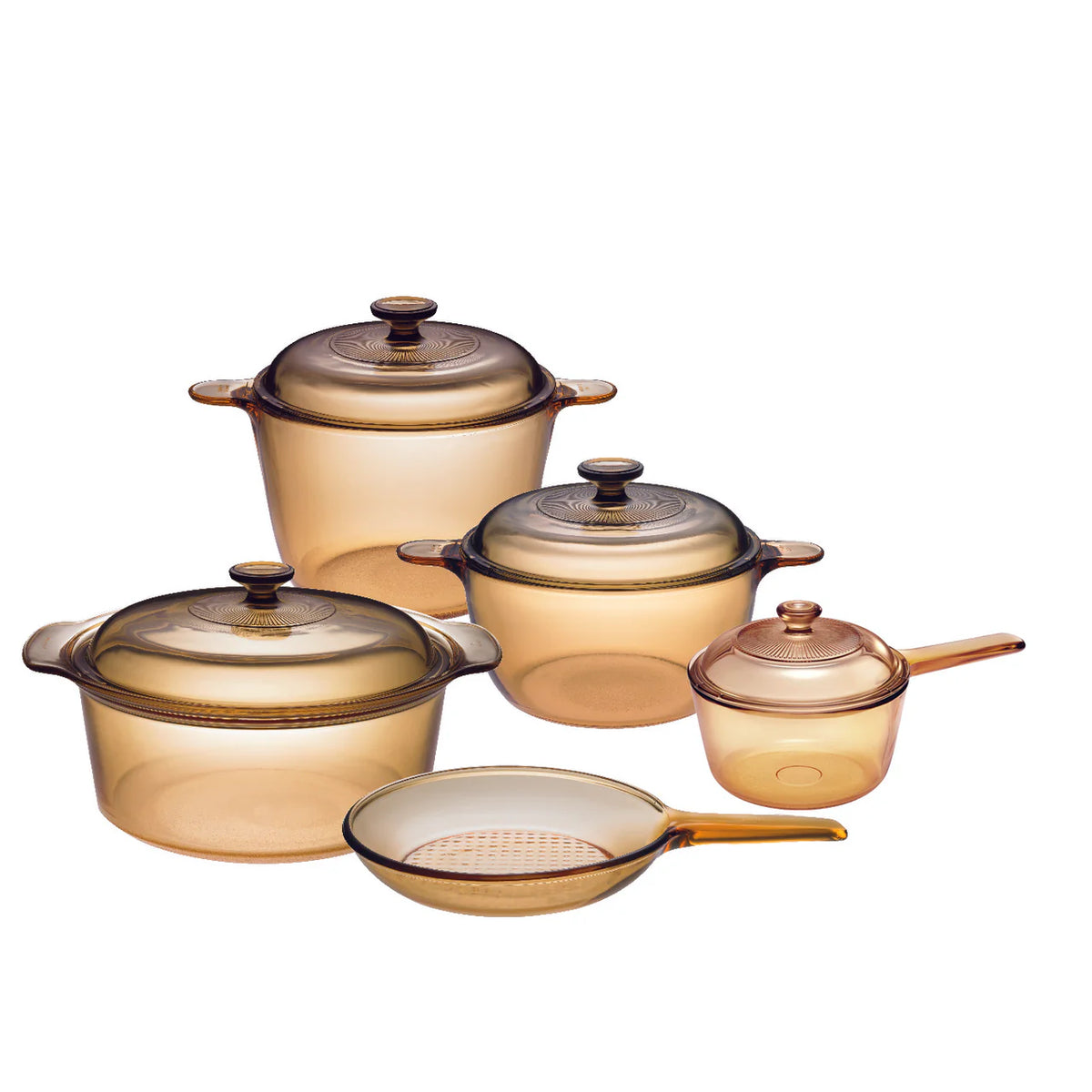 9-pieces Glass Cookware Set S699110