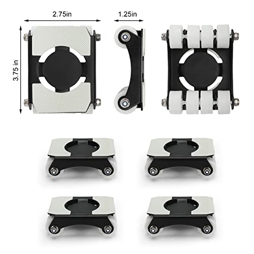 Heavy Duty Furniture Lifter 4 Appliance Roller 880 LBS Load Capacity Wheels Adjustable Height Lifting Tool Lever Z151212