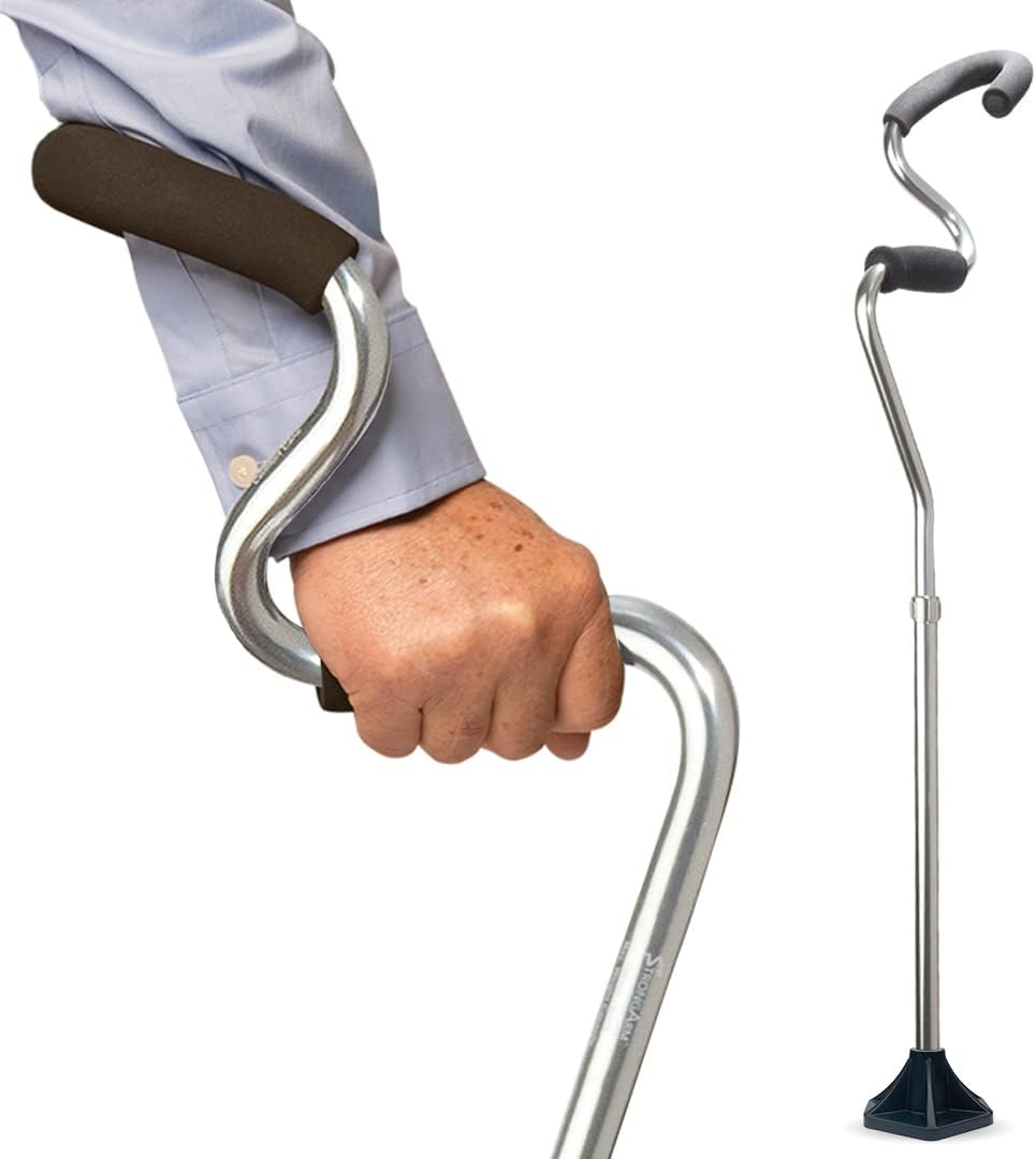 Lightweight Adjustable Self Standing Walking Cane P460