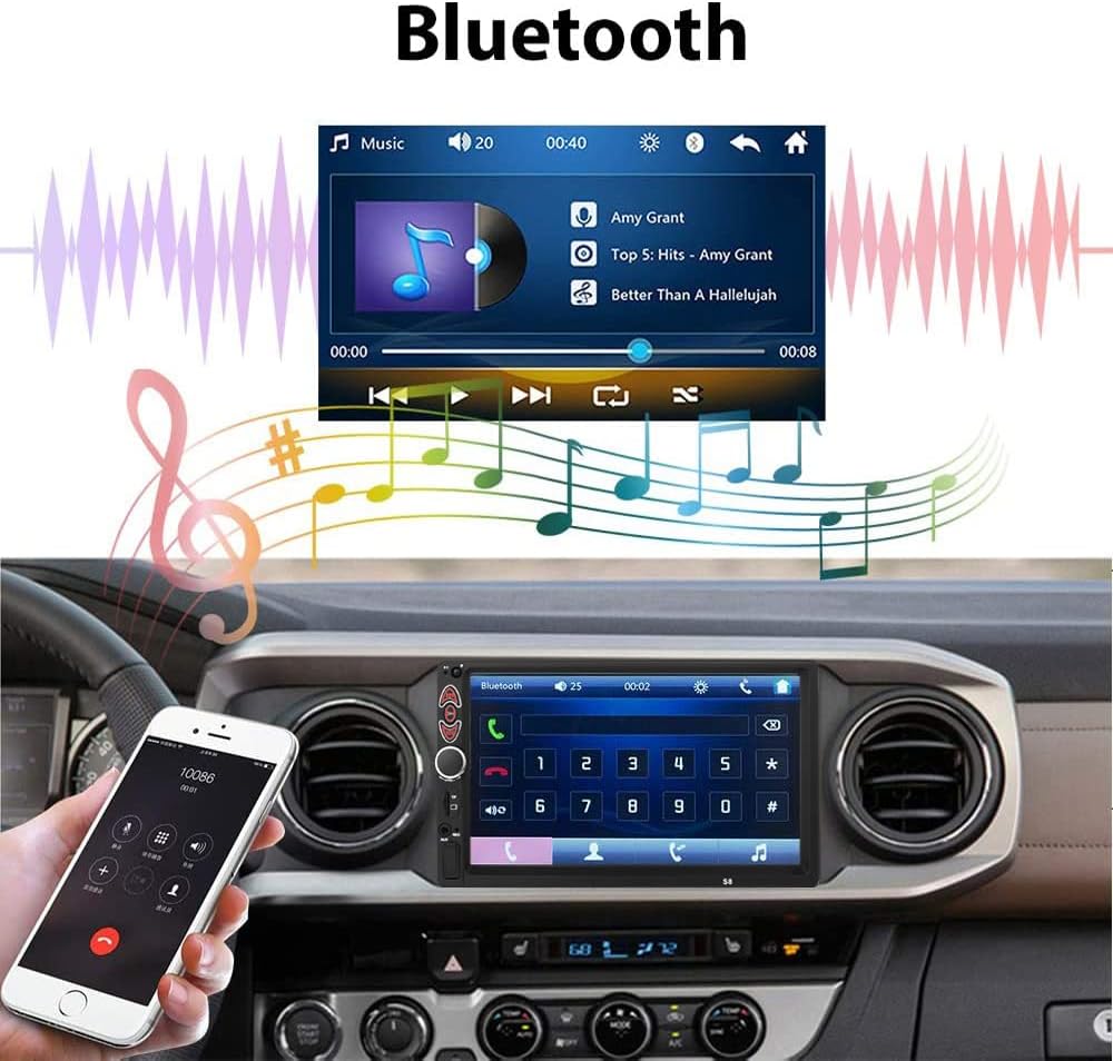 7 Inch Touchscreen Double Din Car Stereo B446199