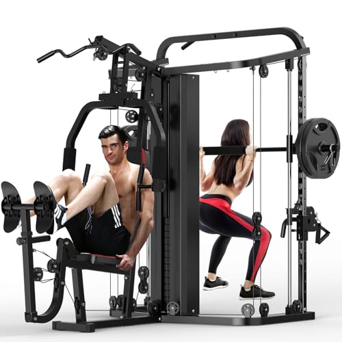 Smith Machine with 138LB Weight Stack I862207