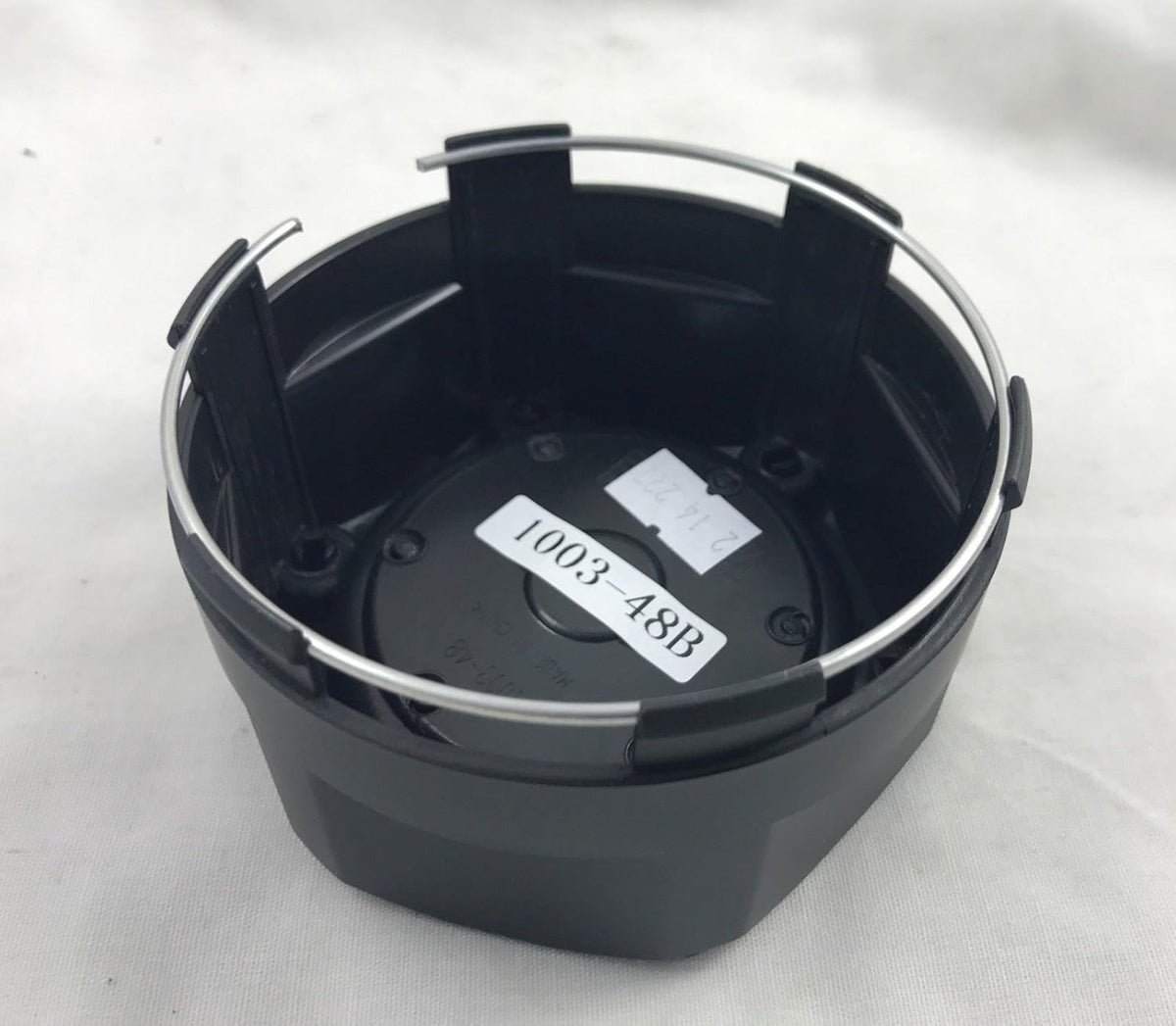 Matte Black Custom Wheel Center Cap Pack of 2 Y8668