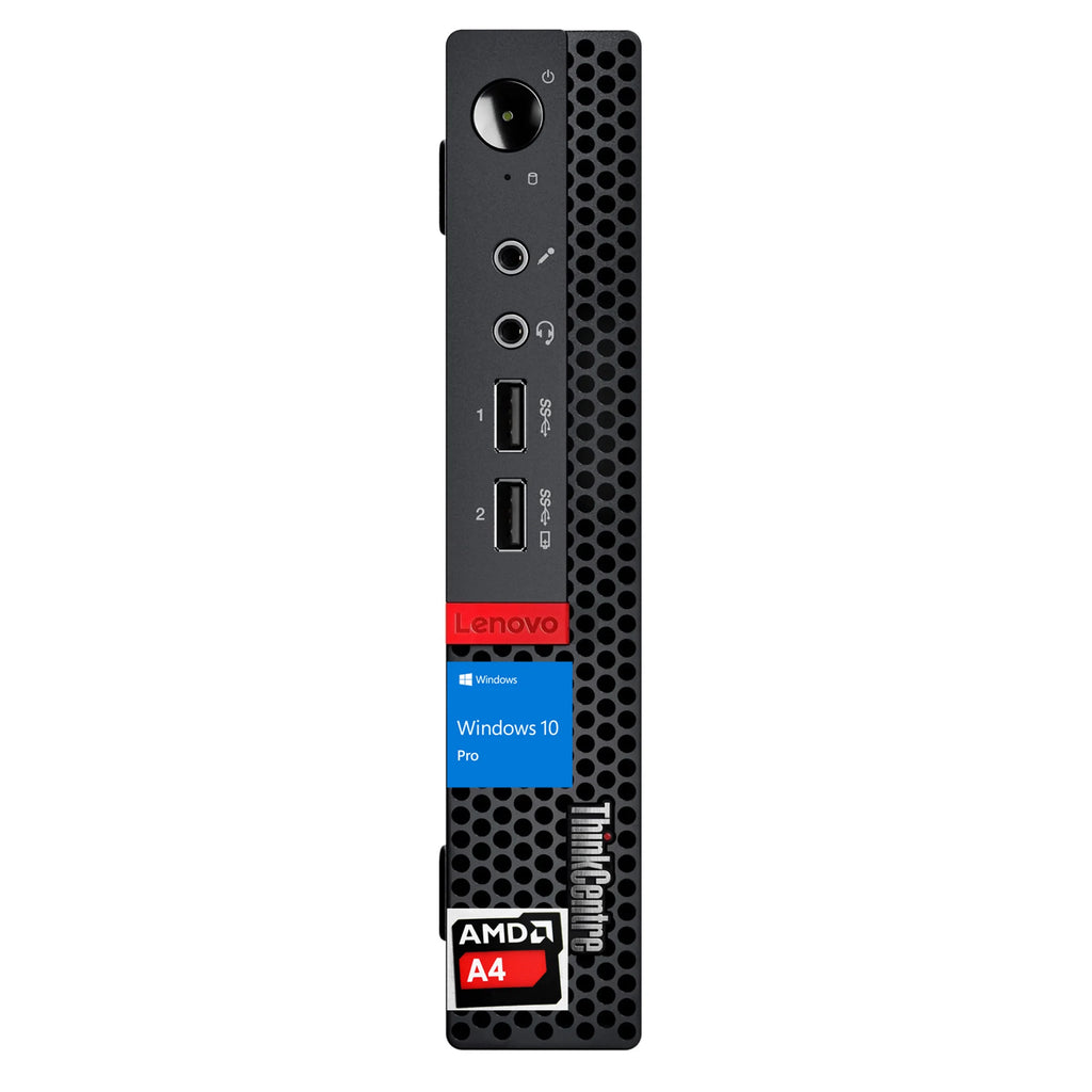 Black Mini Desktop, AMD-Dual Core Processor, 16GB RAM, 1TB SSD, Windows 10 Pro L62932