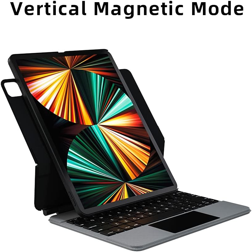 Magnetic Backlit Keyboard Case with Touchpad U766