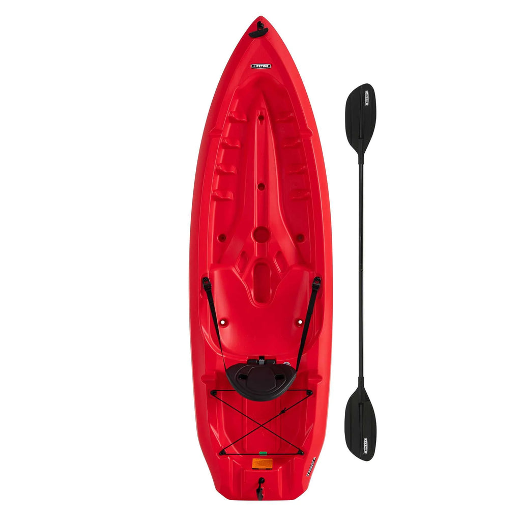 Red 8 ft Sit-on-Top Kayak Z5161