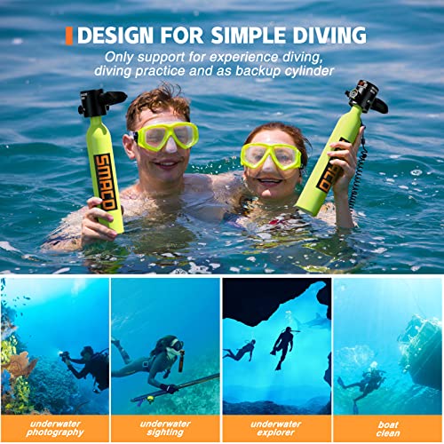 Double Scuba Tank with 0.5L Capacity S574839