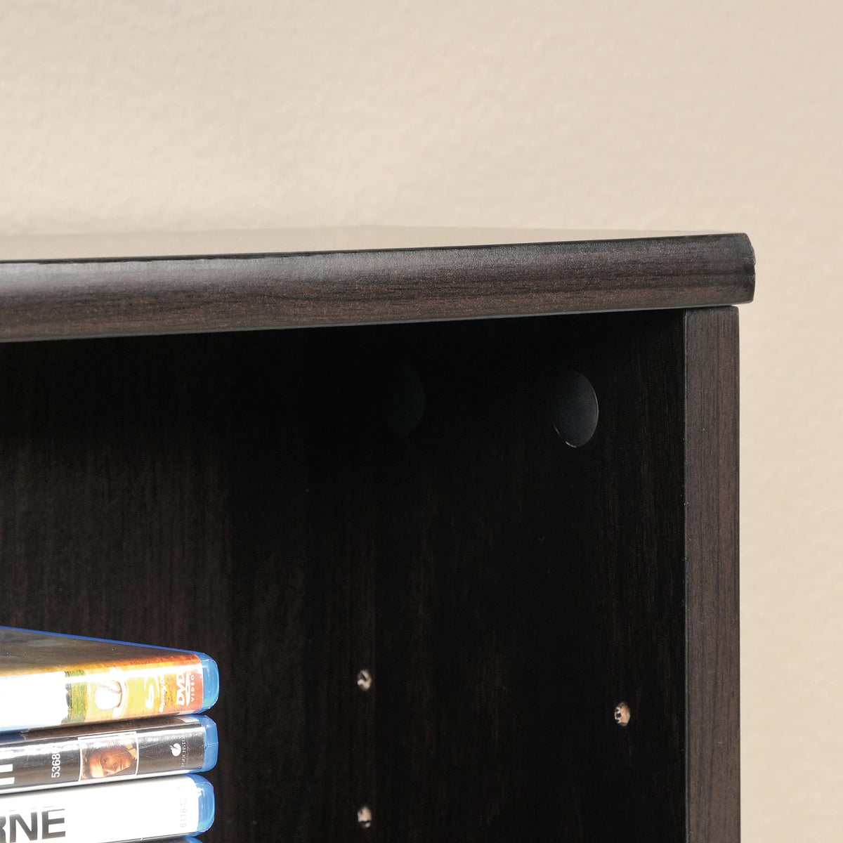 Cinnamon Cherry Multimedia Storage Tower E265689