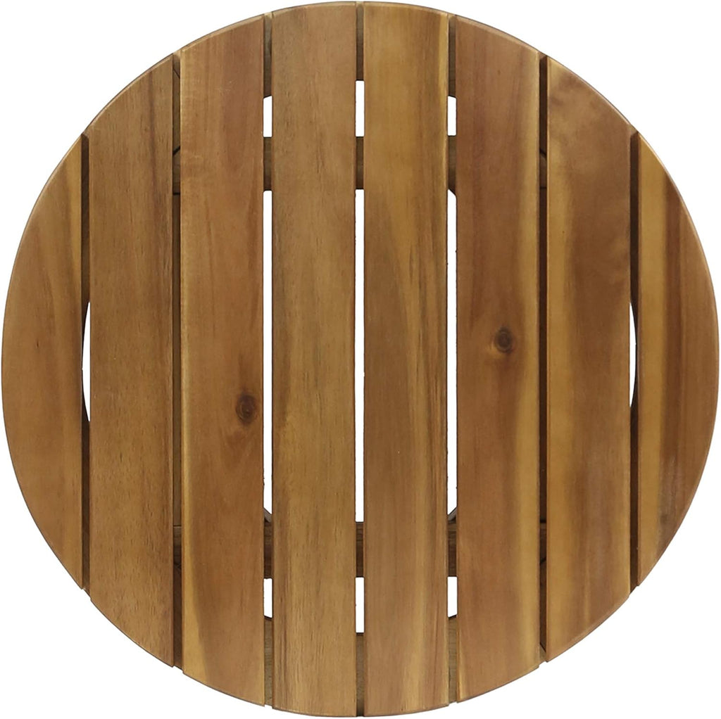 16 Acacia Wood Outdoor Side Table J747