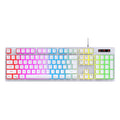 RGB Backlit Mechanical Gaming Keyboard with ABS Pudding Keycaps S14376