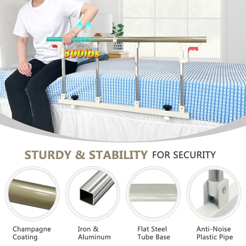 Collapsible Bedside Safety Rail for Bed R53101