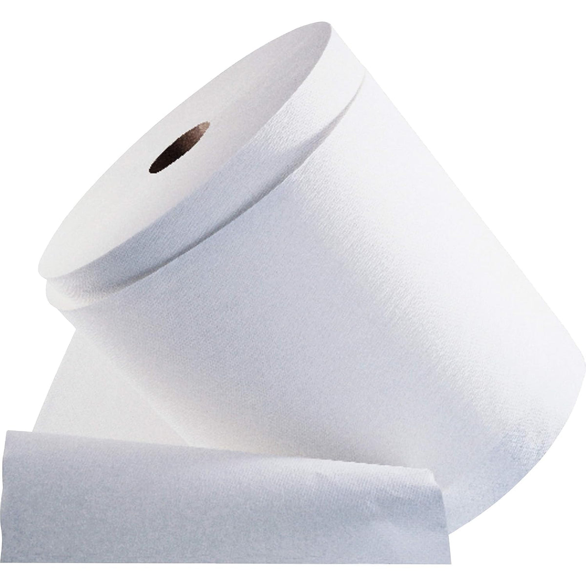 White Hard Roll Paper Towels, 6 Rolls Z184