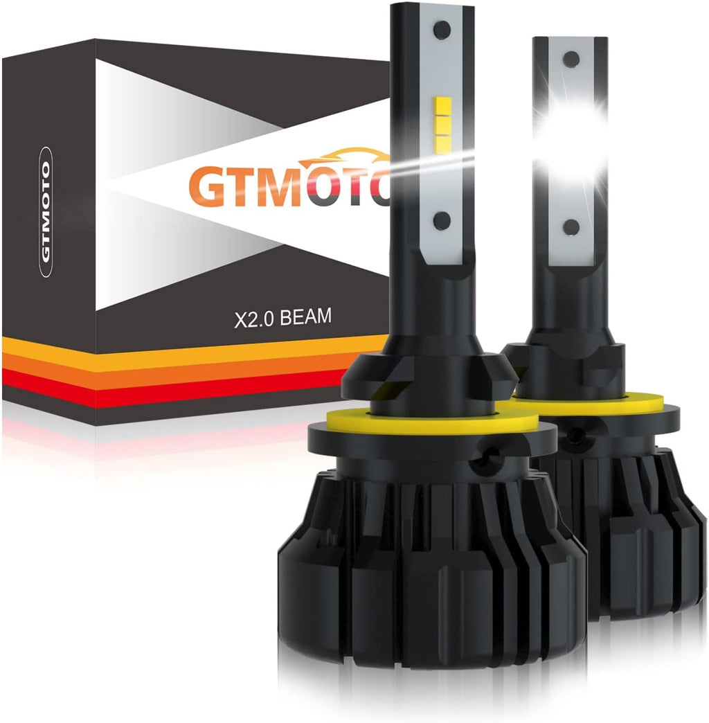 6000K LED Headlight Bulbs 2-Pack F770