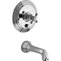 Balanced Pressure Tub & Shower Trim Plate with Handle Less Showerhead, English Bronze F39034