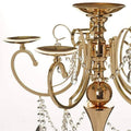 Gold Metal Candle Holder Candelabra M848642