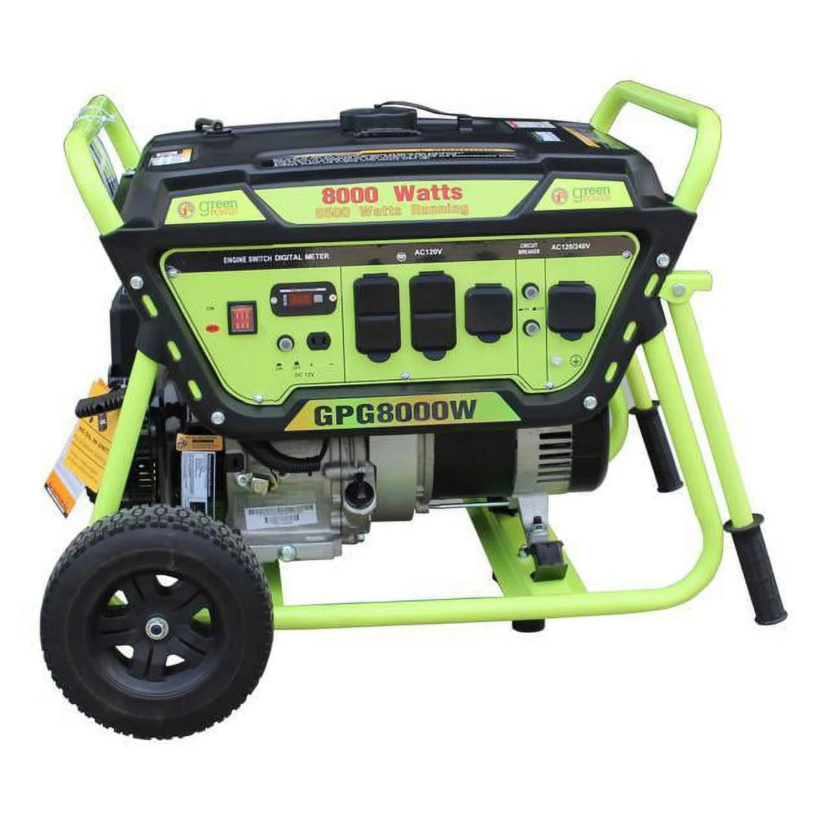 8000 Watts Gas Generator R72588