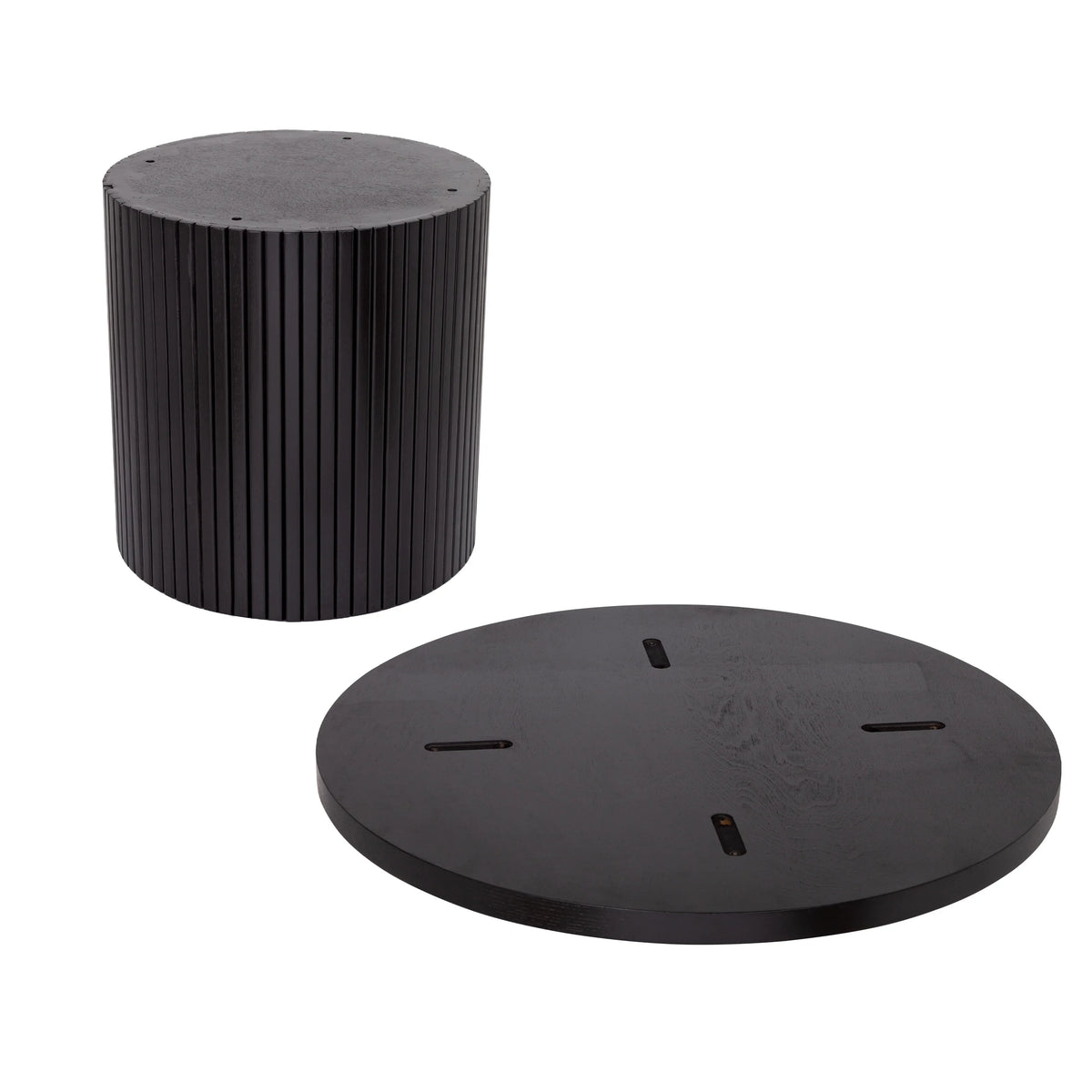 Black Round Coffee Table H63649