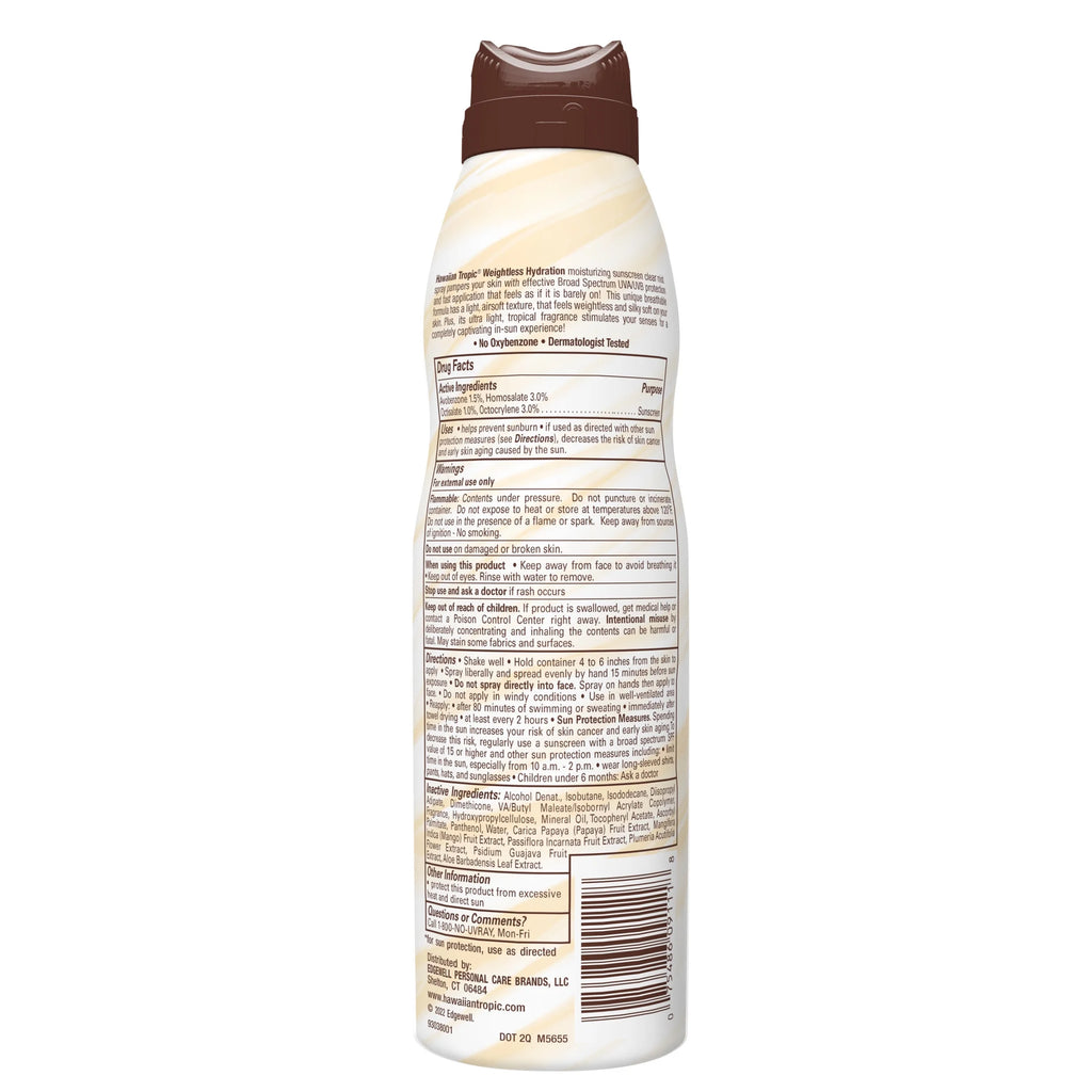 Clear Spray Sunscreen SPF 15, 6oz V1322