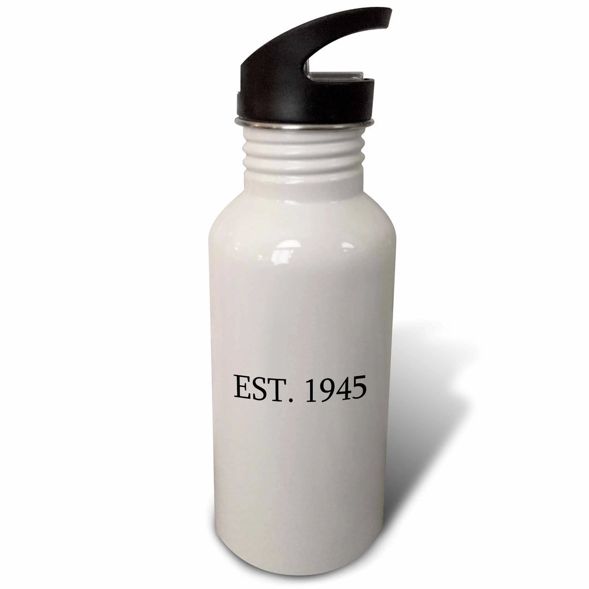 Black Text 21 oz Sports Water Bottle K493575