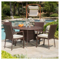 5 Piece Wicker Patio Dining Set M6530