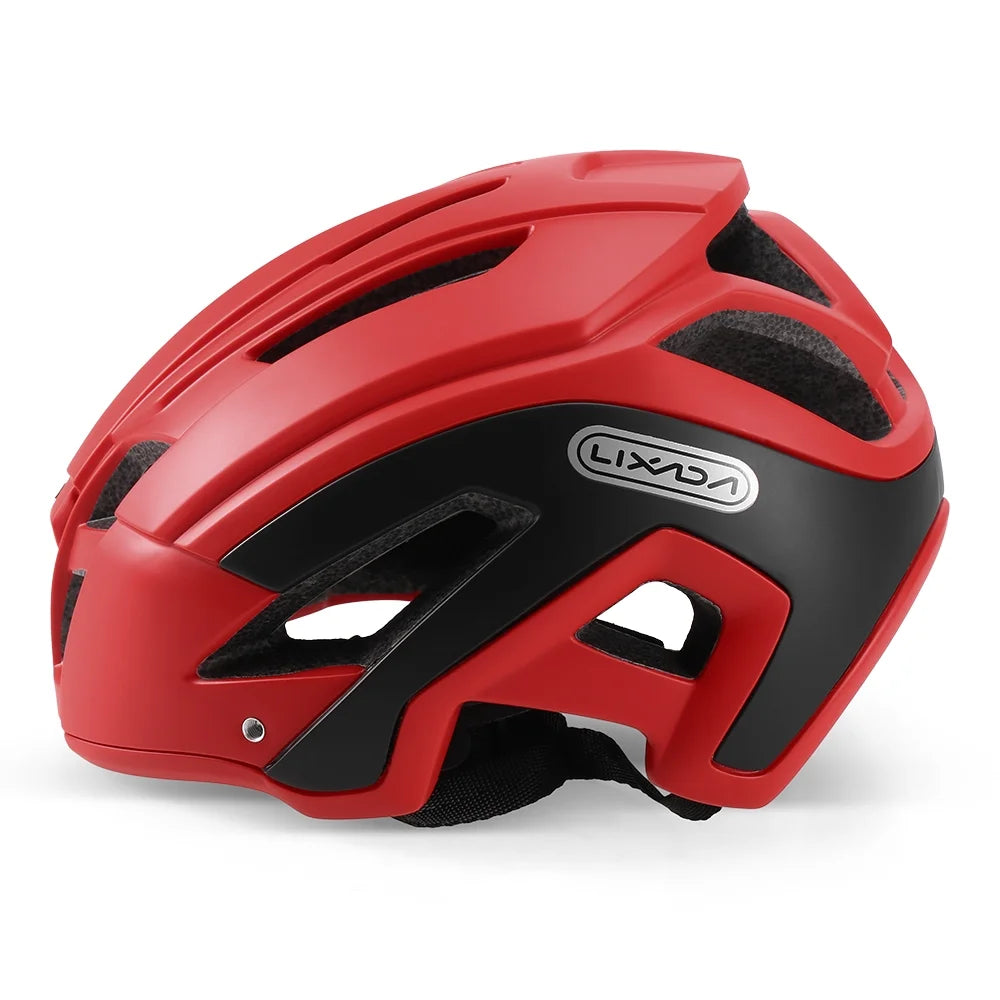 Lightweight Cycling Helmet with Detachable Visor, 16 Vents A3354