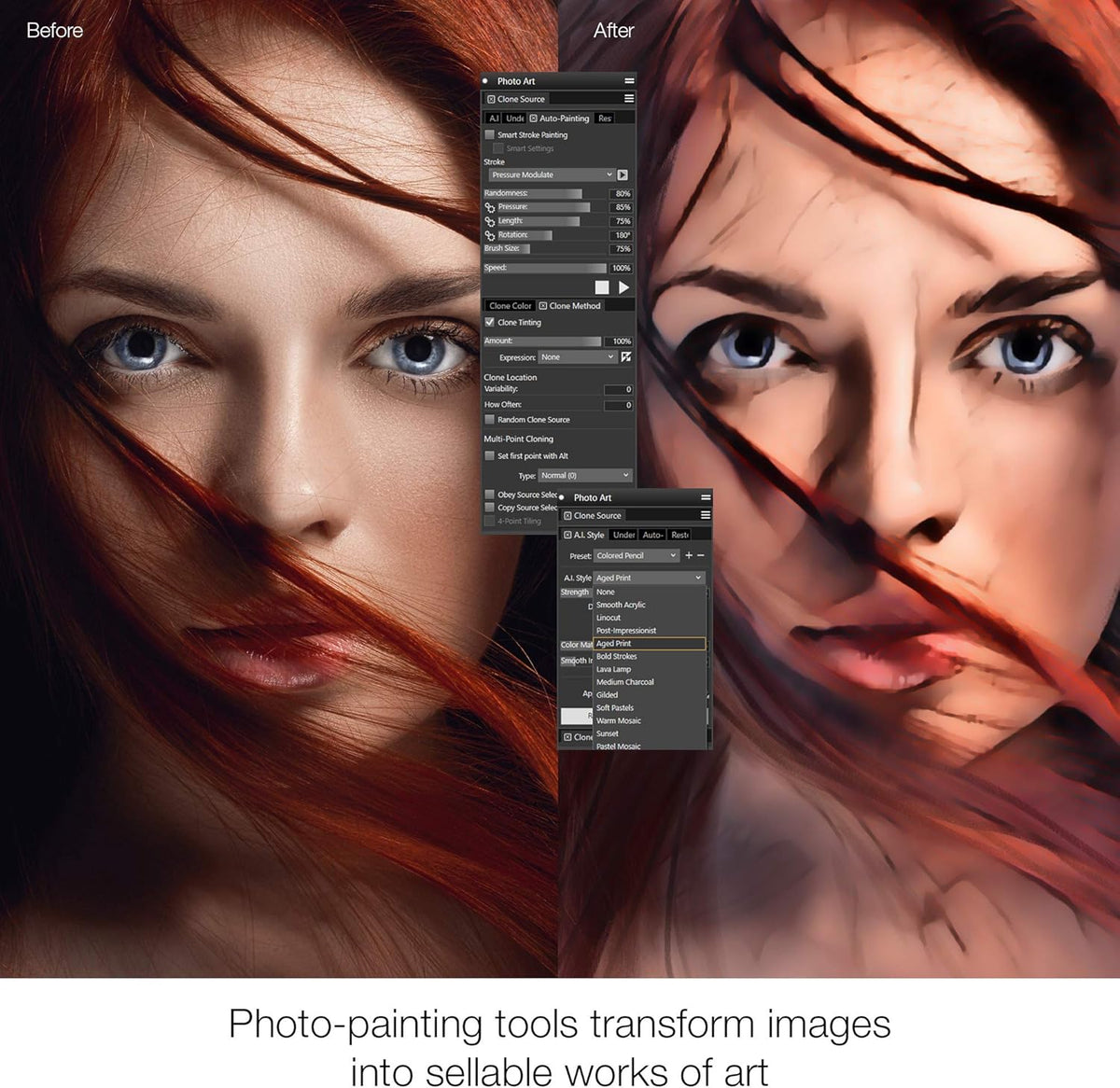 Painter 2021 Upgrade Digital Painting Software [PC/Mac Keycard] U530233