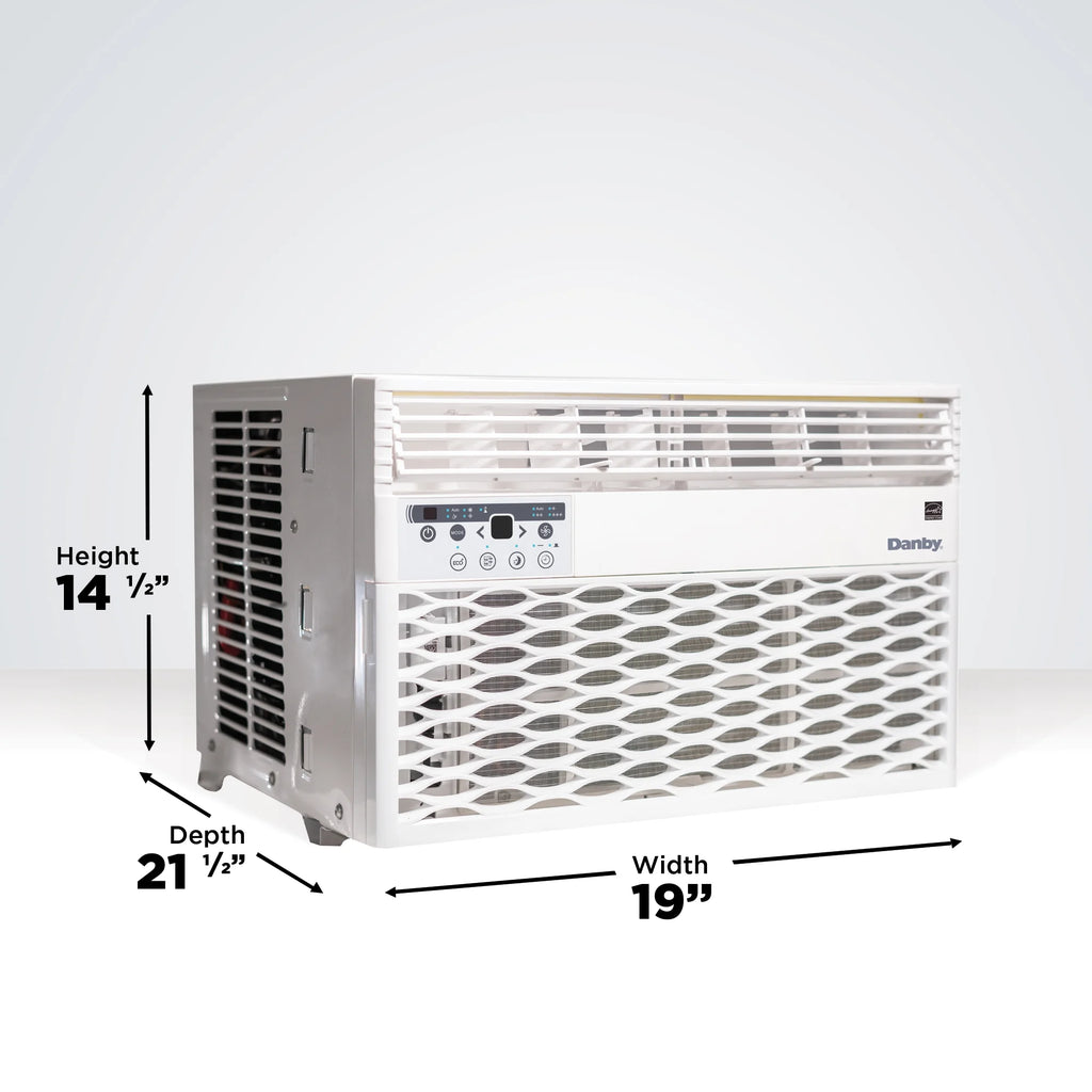 10,000 BTU White Window Air Conditioner with Remote I500142