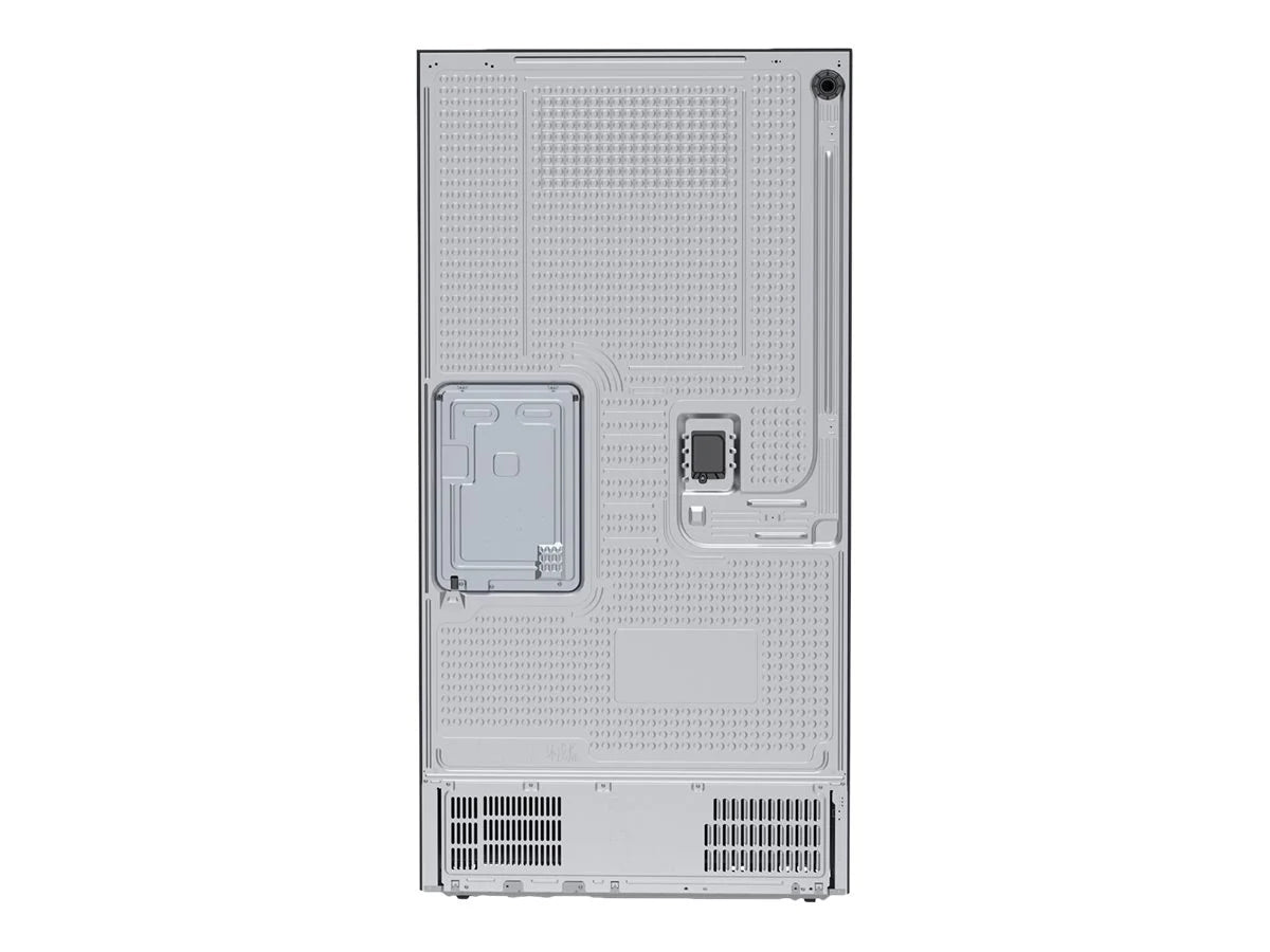 Black Stainless Steel Bottom-Freezer Refrigerator O99572