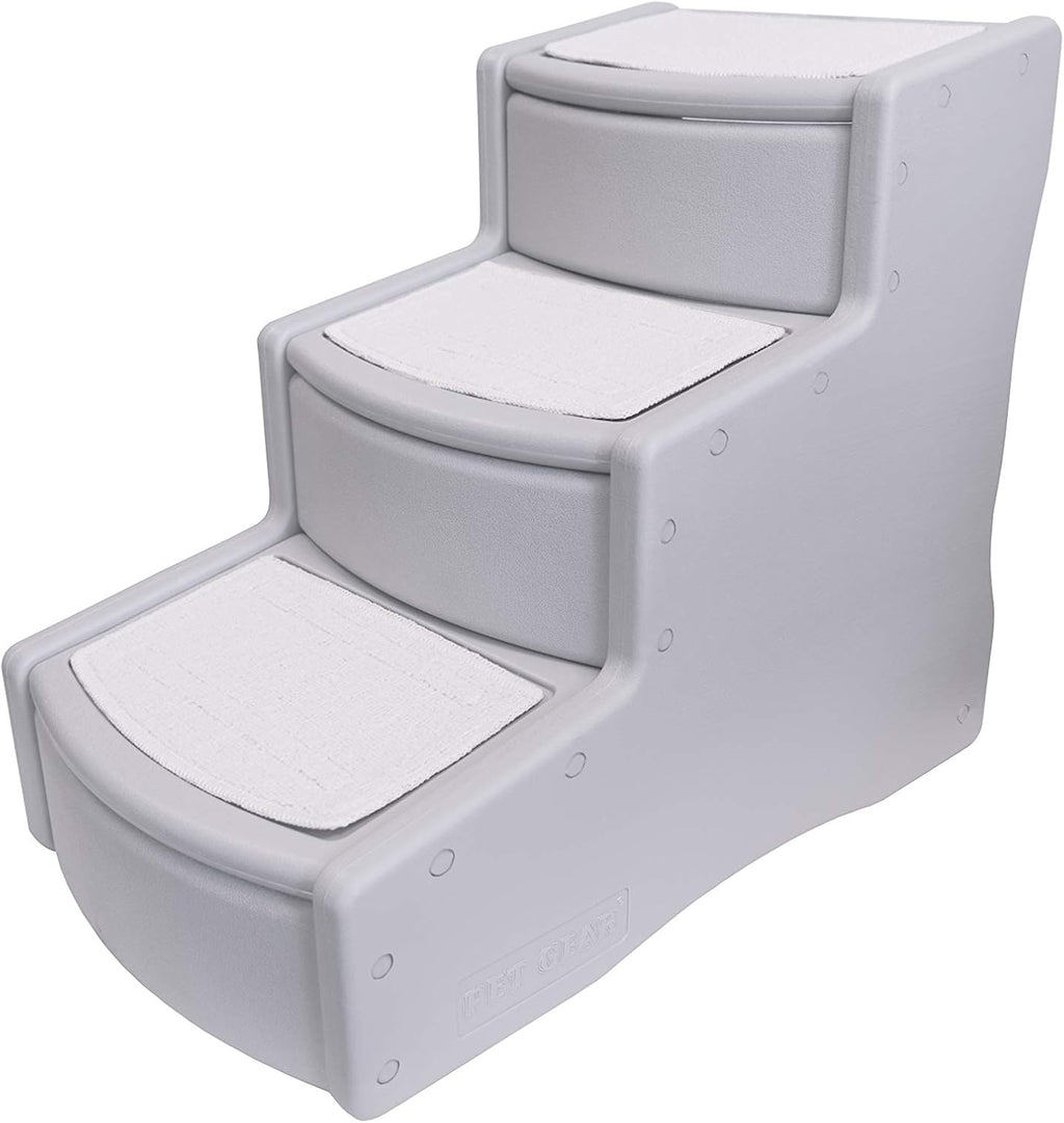 Pet Stairs, 3 Step, Removable Washable Carpet Treads, Pack of 2 X8362