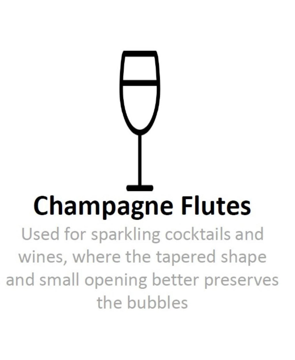 Set of 2 Toasting Flutes Y818